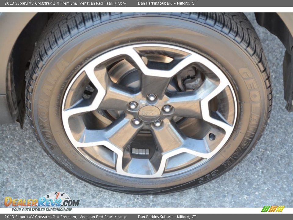 2013 Subaru XV Crosstrek 2.0 Premium Venetian Red Pearl / Ivory Photo #22