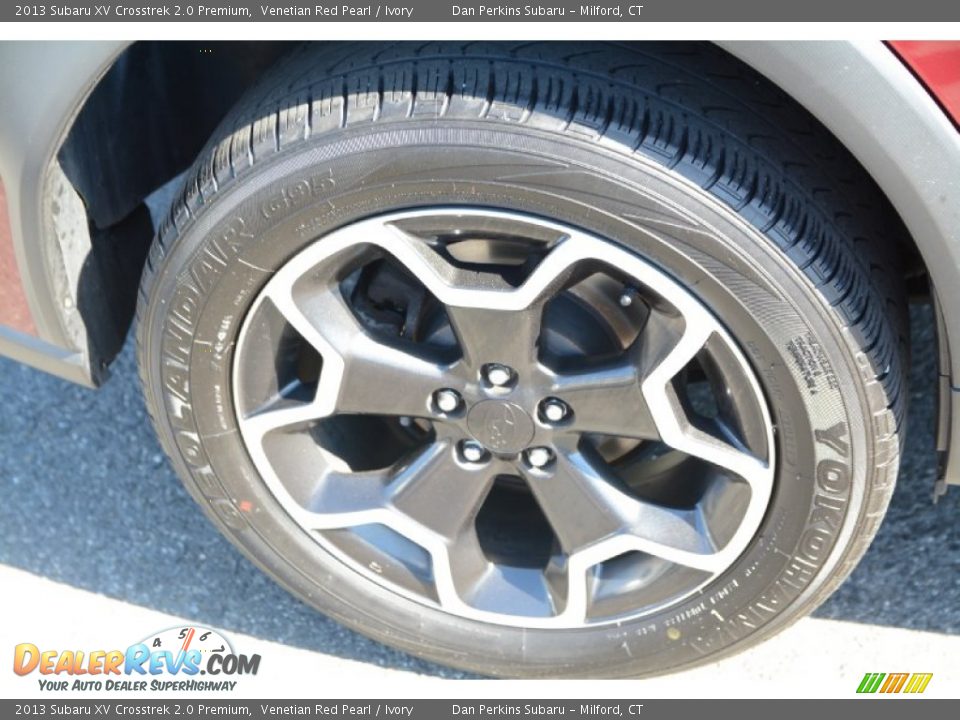 2013 Subaru XV Crosstrek 2.0 Premium Venetian Red Pearl / Ivory Photo #23