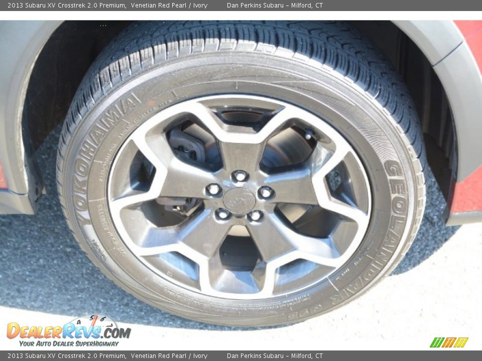 2013 Subaru XV Crosstrek 2.0 Premium Venetian Red Pearl / Ivory Photo #24