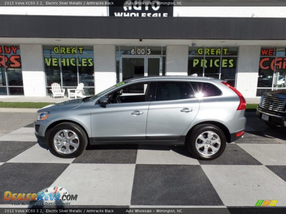 2013 Volvo XC60 3.2 Electric Silver Metallic / Anthracite Black Photo #1