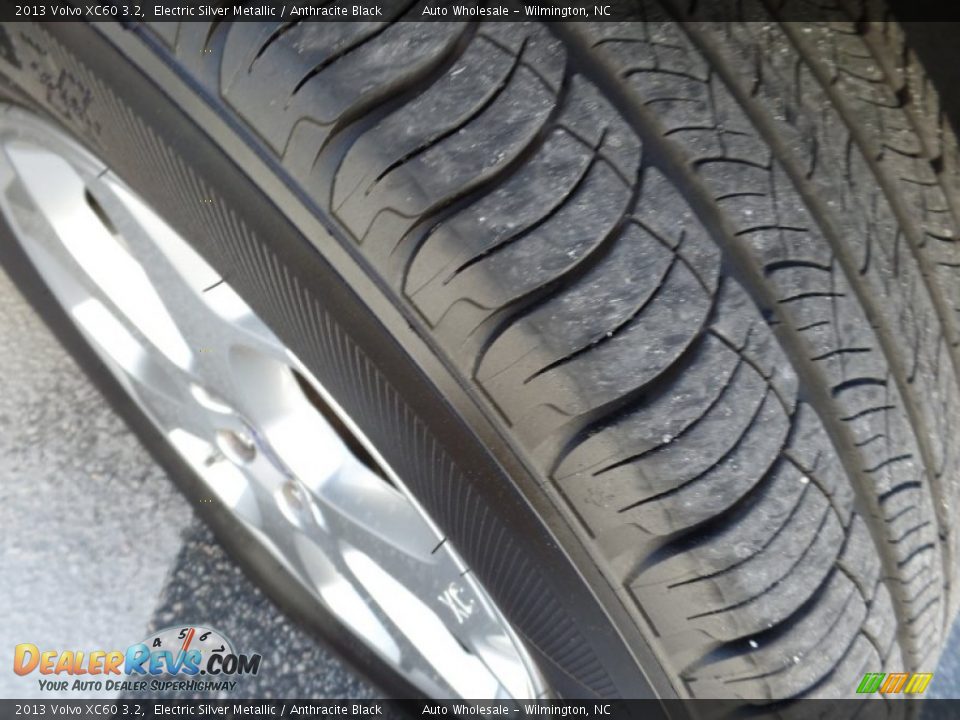 2013 Volvo XC60 3.2 Electric Silver Metallic / Anthracite Black Photo #8