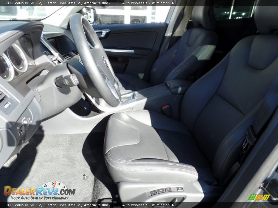 2013 Volvo XC60 3.2 Electric Silver Metallic / Anthracite Black Photo #10
