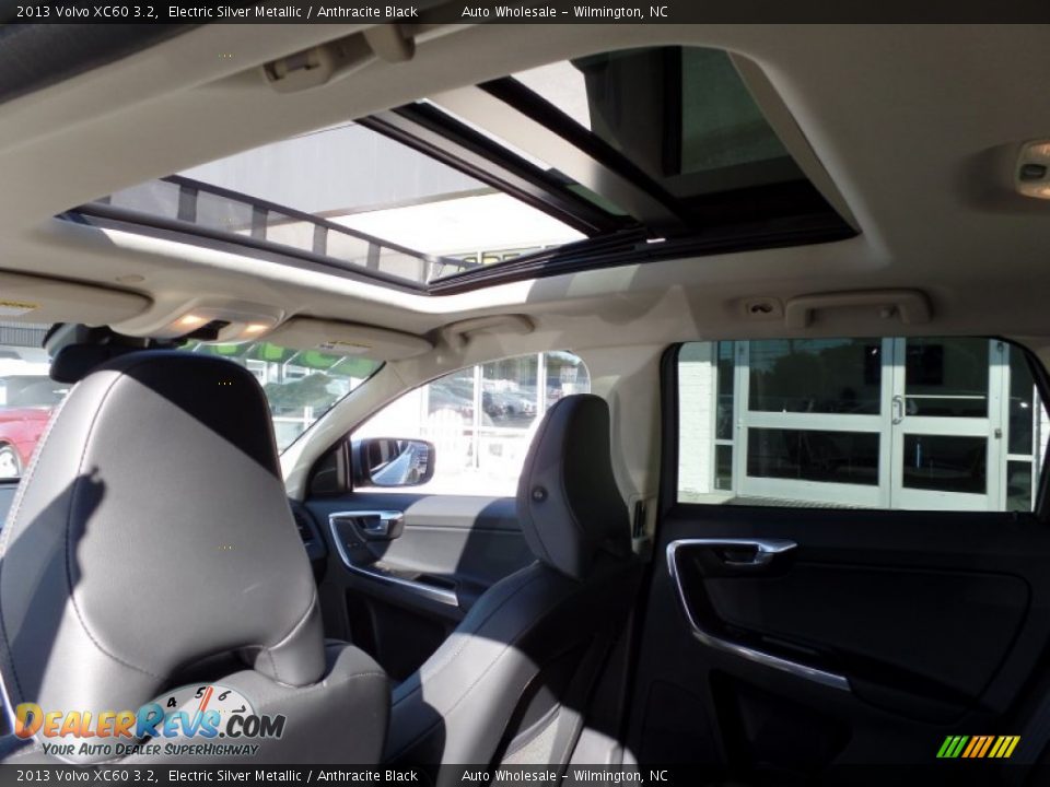 2013 Volvo XC60 3.2 Electric Silver Metallic / Anthracite Black Photo #11