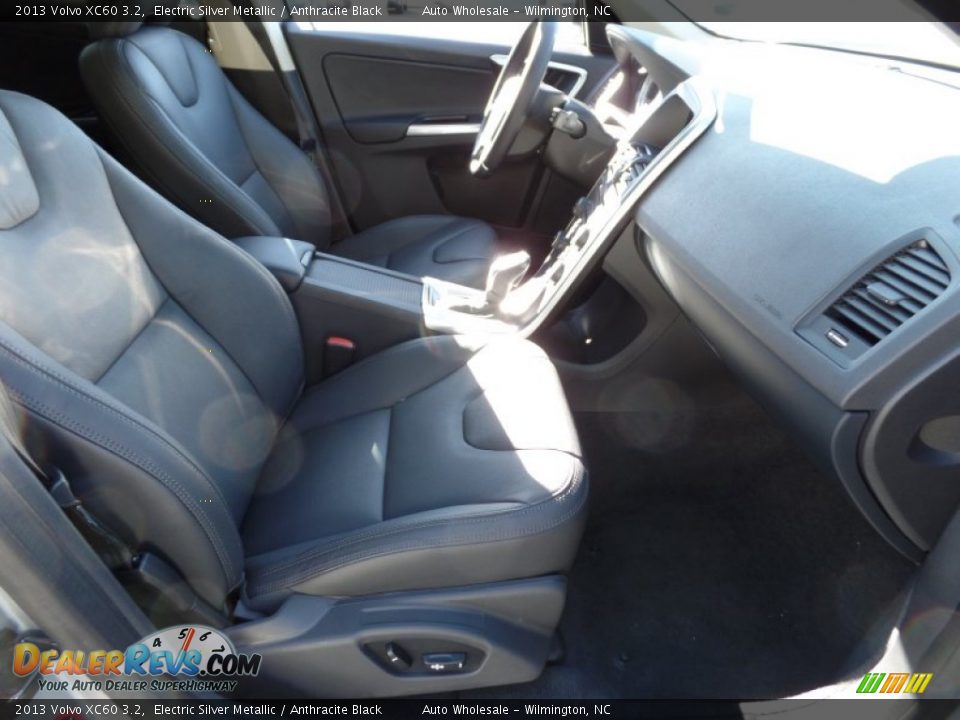2013 Volvo XC60 3.2 Electric Silver Metallic / Anthracite Black Photo #13