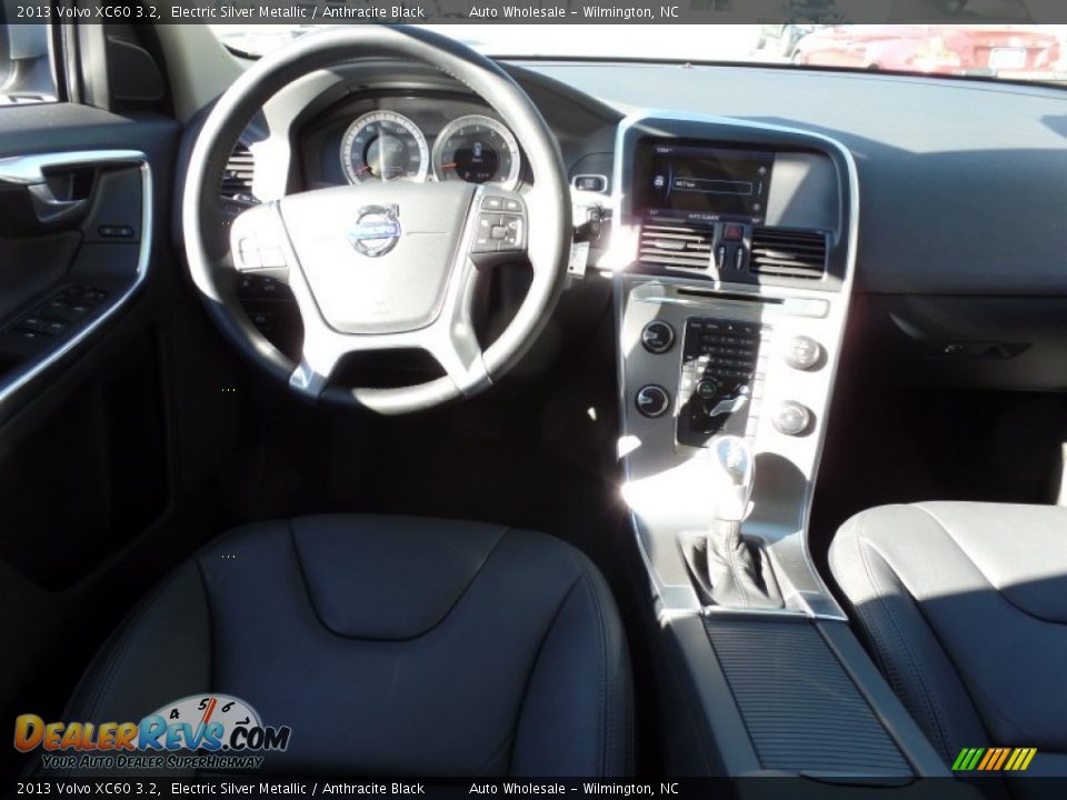2013 Volvo XC60 3.2 Electric Silver Metallic / Anthracite Black Photo #15