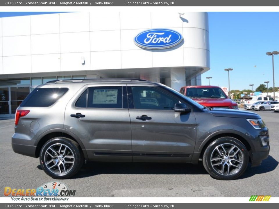 Magnetic Metallic 2016 Ford Explorer Sport 4WD Photo #2