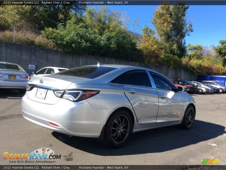 2013 Hyundai Sonata GLS Radiant Silver / Gray Photo #4