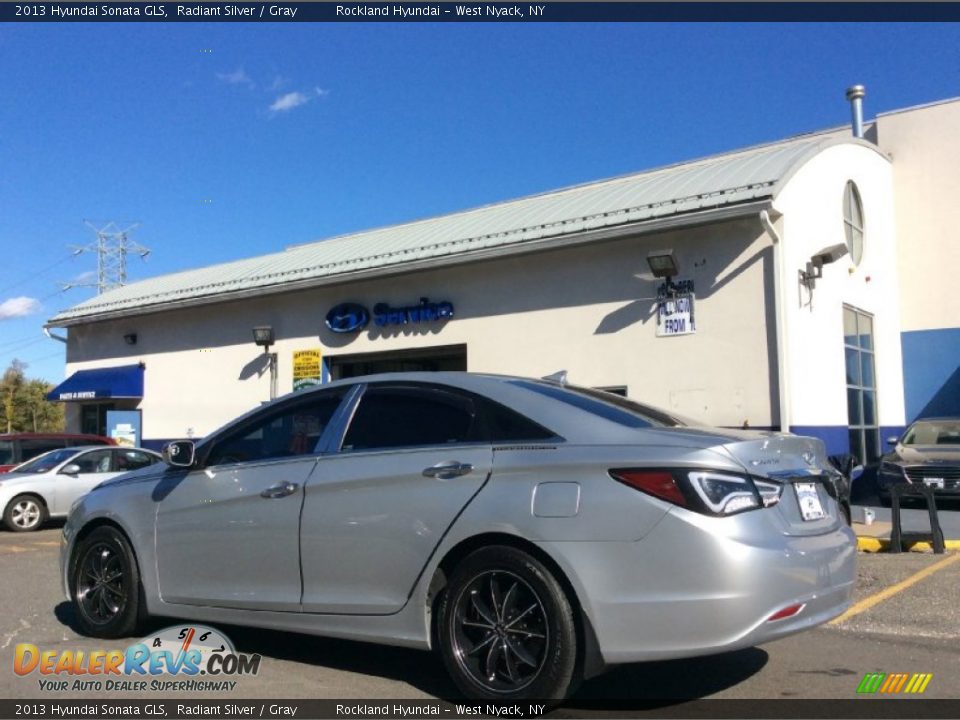 2013 Hyundai Sonata GLS Radiant Silver / Gray Photo #6
