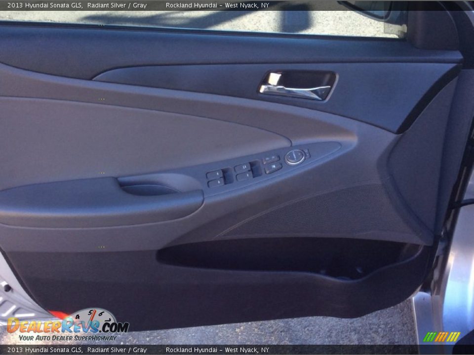 2013 Hyundai Sonata GLS Radiant Silver / Gray Photo #7