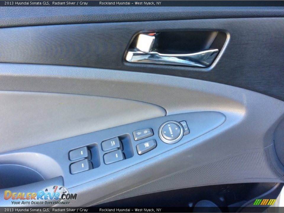 2013 Hyundai Sonata GLS Radiant Silver / Gray Photo #8