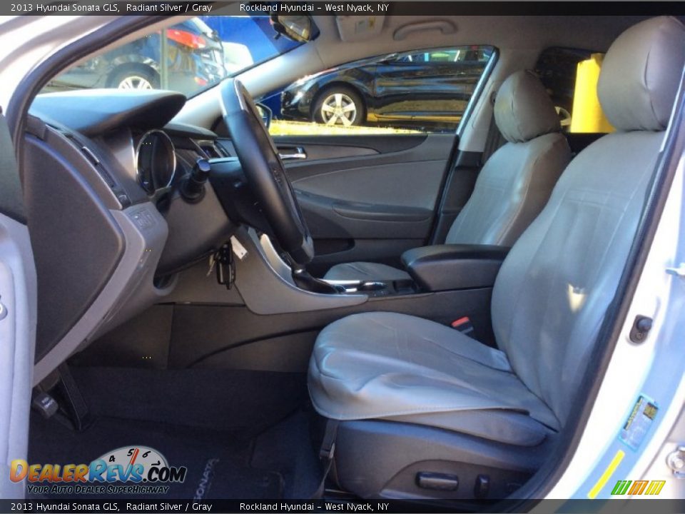 2013 Hyundai Sonata GLS Radiant Silver / Gray Photo #10