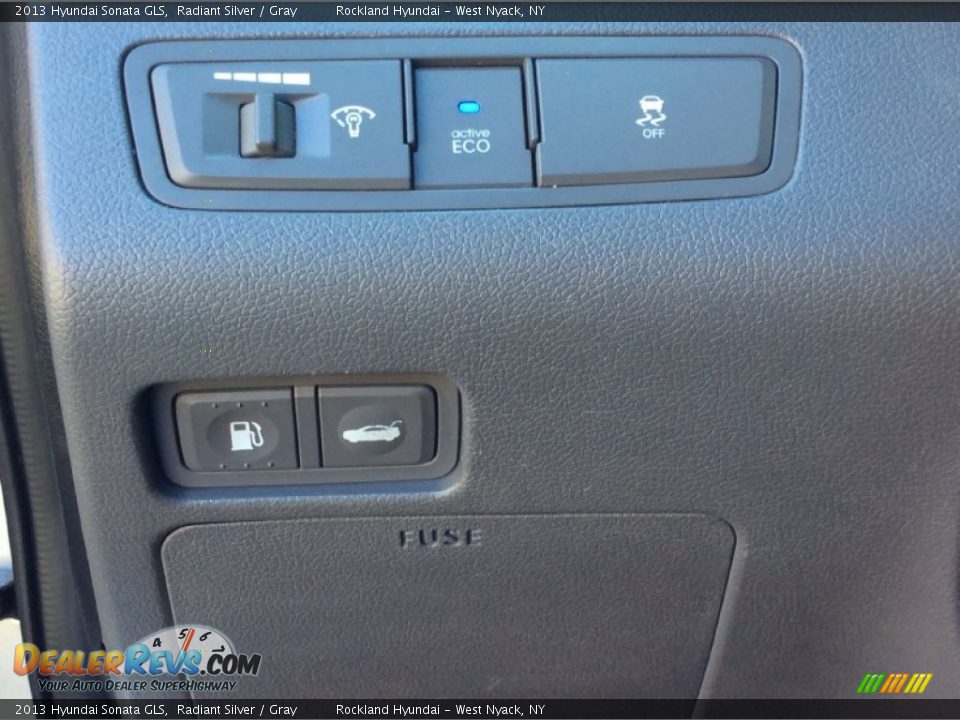 2013 Hyundai Sonata GLS Radiant Silver / Gray Photo #11