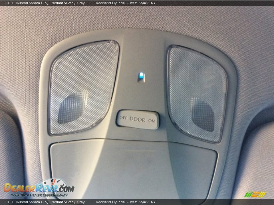 2013 Hyundai Sonata GLS Radiant Silver / Gray Photo #12