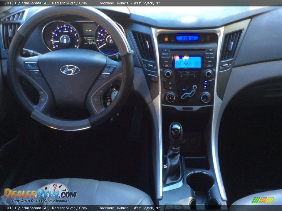 2013 Hyundai Sonata GLS Radiant Silver / Gray Photo #13