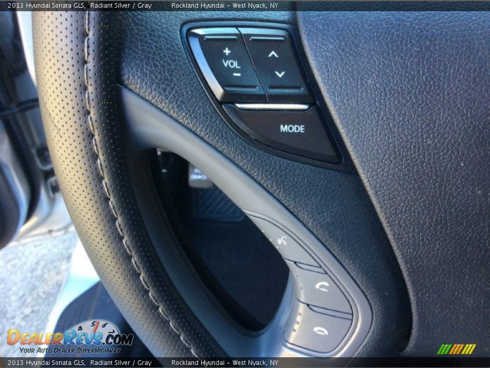 2013 Hyundai Sonata GLS Radiant Silver / Gray Photo #18