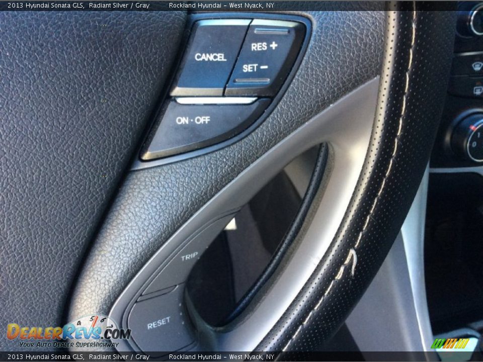 2013 Hyundai Sonata GLS Radiant Silver / Gray Photo #19