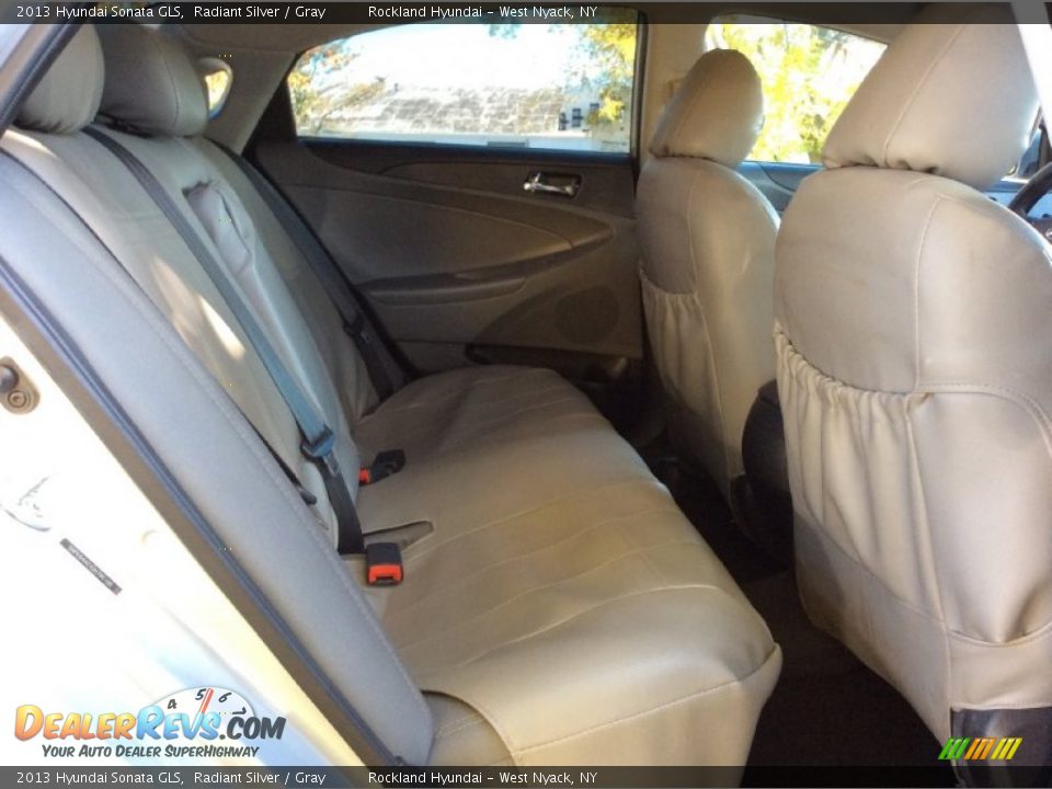 2013 Hyundai Sonata GLS Radiant Silver / Gray Photo #24