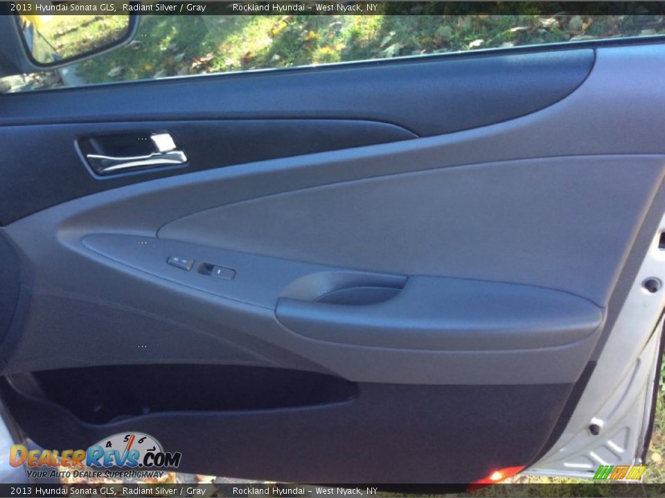 2013 Hyundai Sonata GLS Radiant Silver / Gray Photo #25