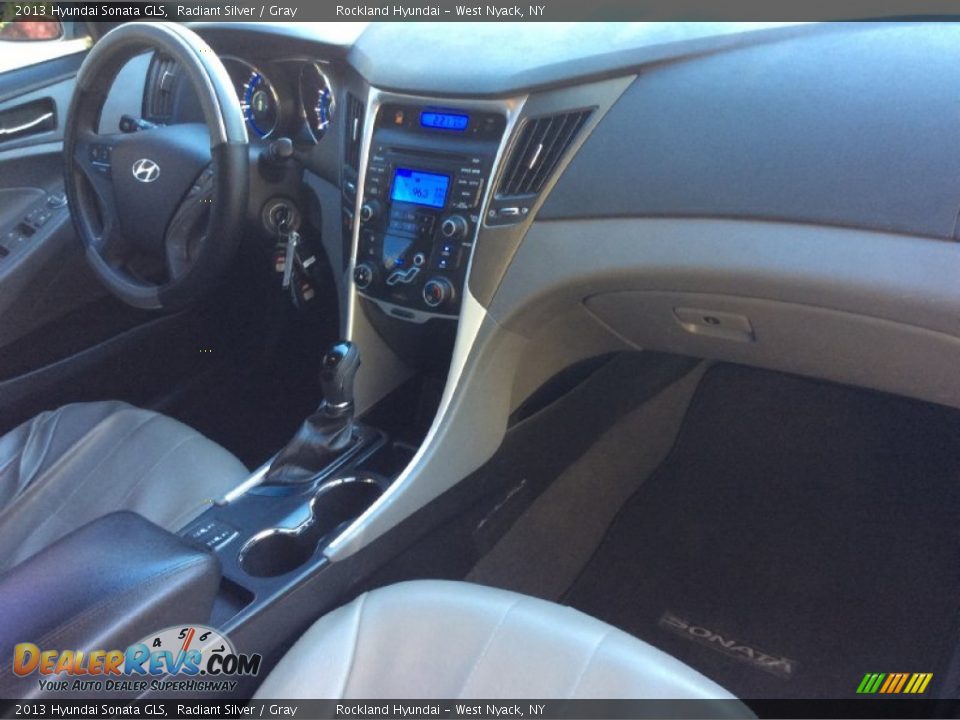 2013 Hyundai Sonata GLS Radiant Silver / Gray Photo #26