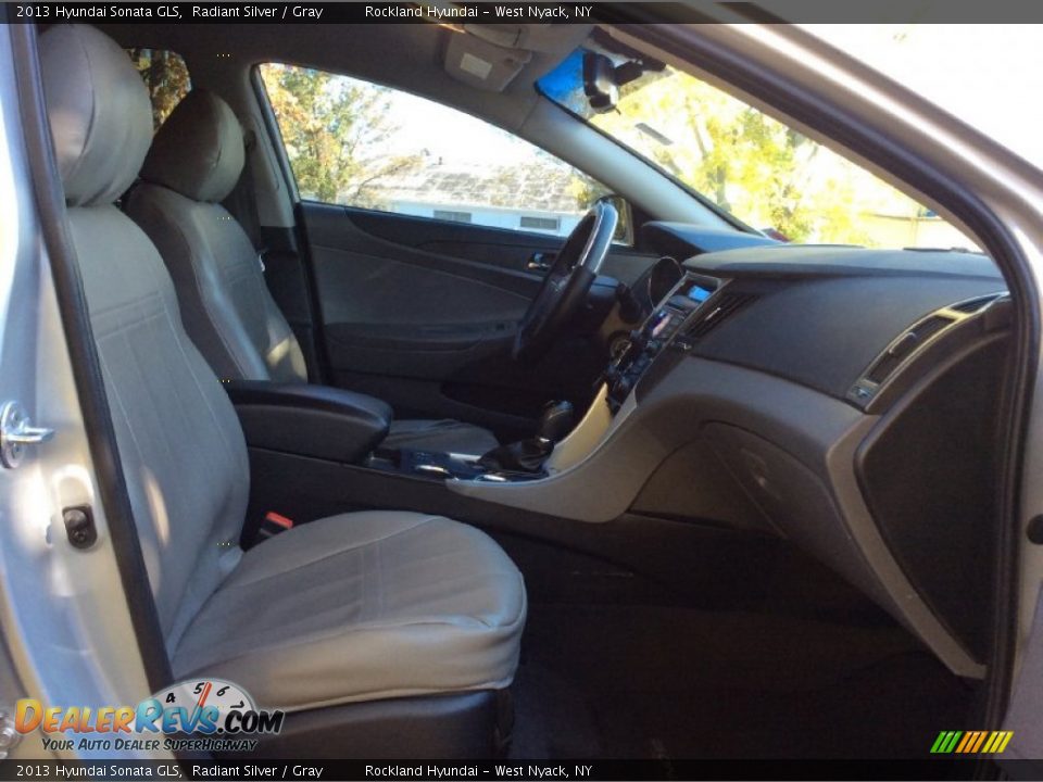 2013 Hyundai Sonata GLS Radiant Silver / Gray Photo #27
