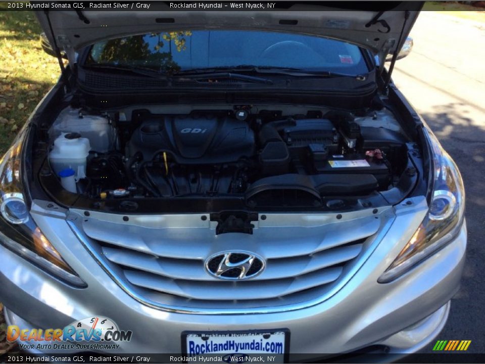 2013 Hyundai Sonata GLS Radiant Silver / Gray Photo #30