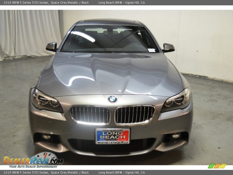 2016 BMW 5 Series 535i Sedan Space Grey Metallic / Black Photo #4
