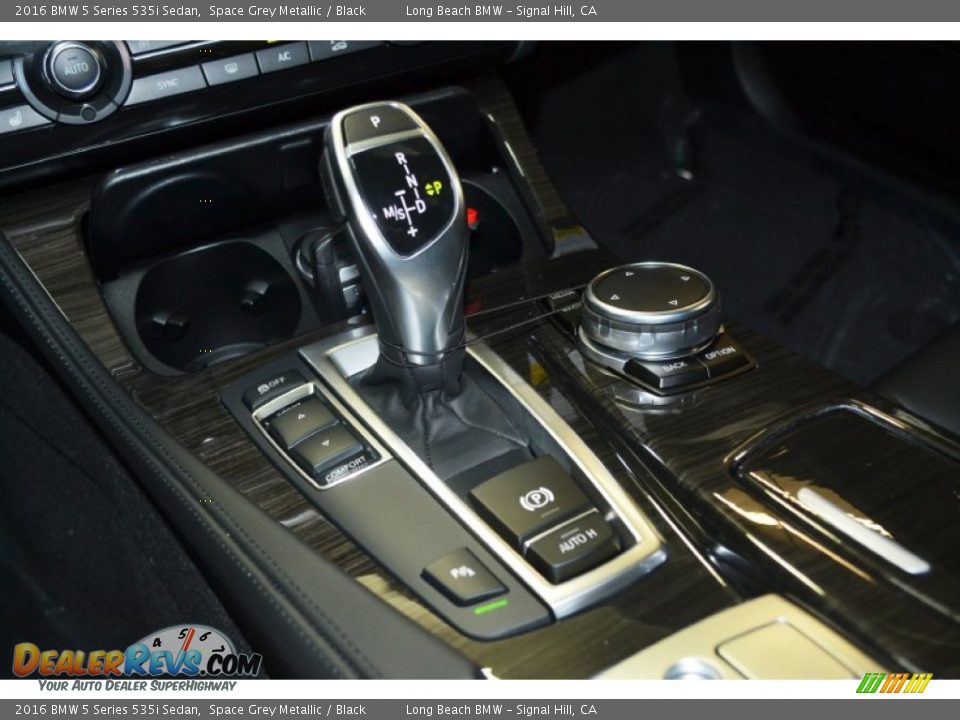 2016 BMW 5 Series 535i Sedan Space Grey Metallic / Black Photo #8
