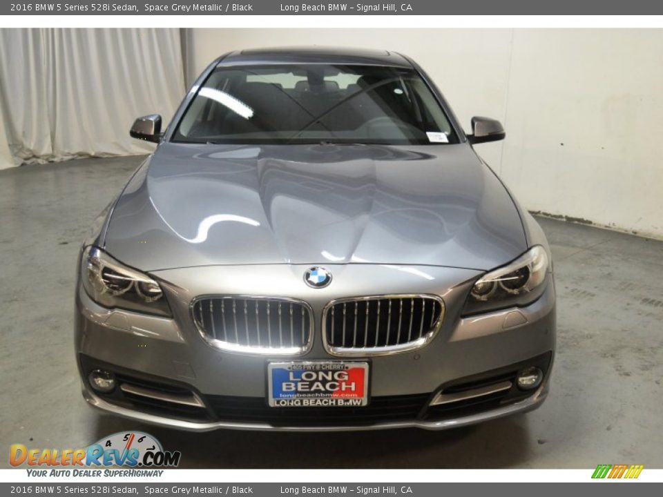 2016 BMW 5 Series 528i Sedan Space Grey Metallic / Black Photo #4