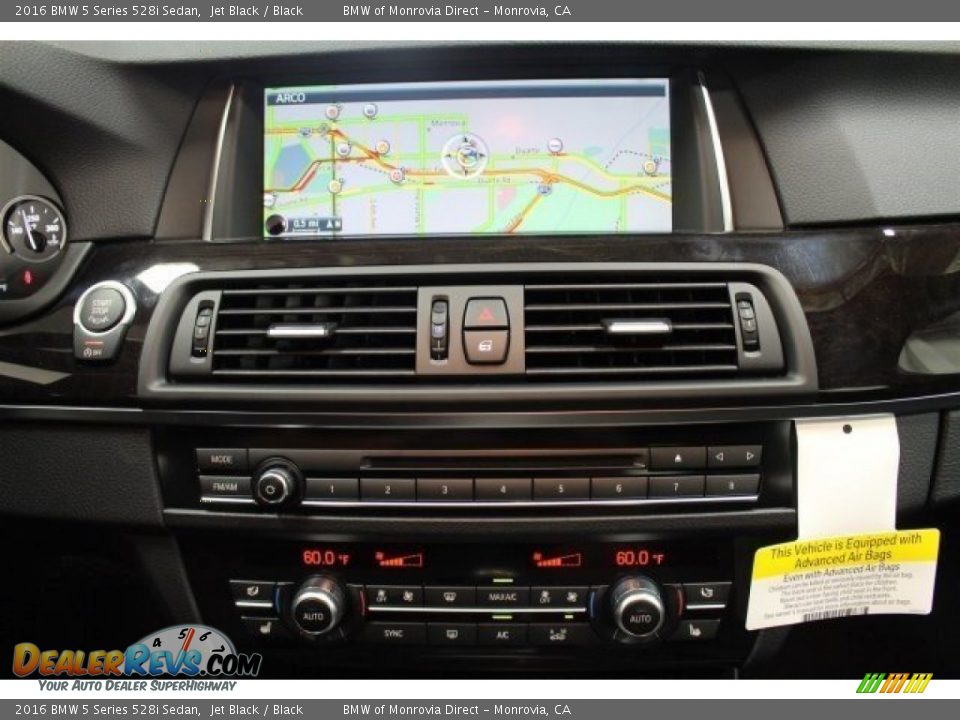 Navigation of 2016 BMW 5 Series 528i Sedan Photo #8