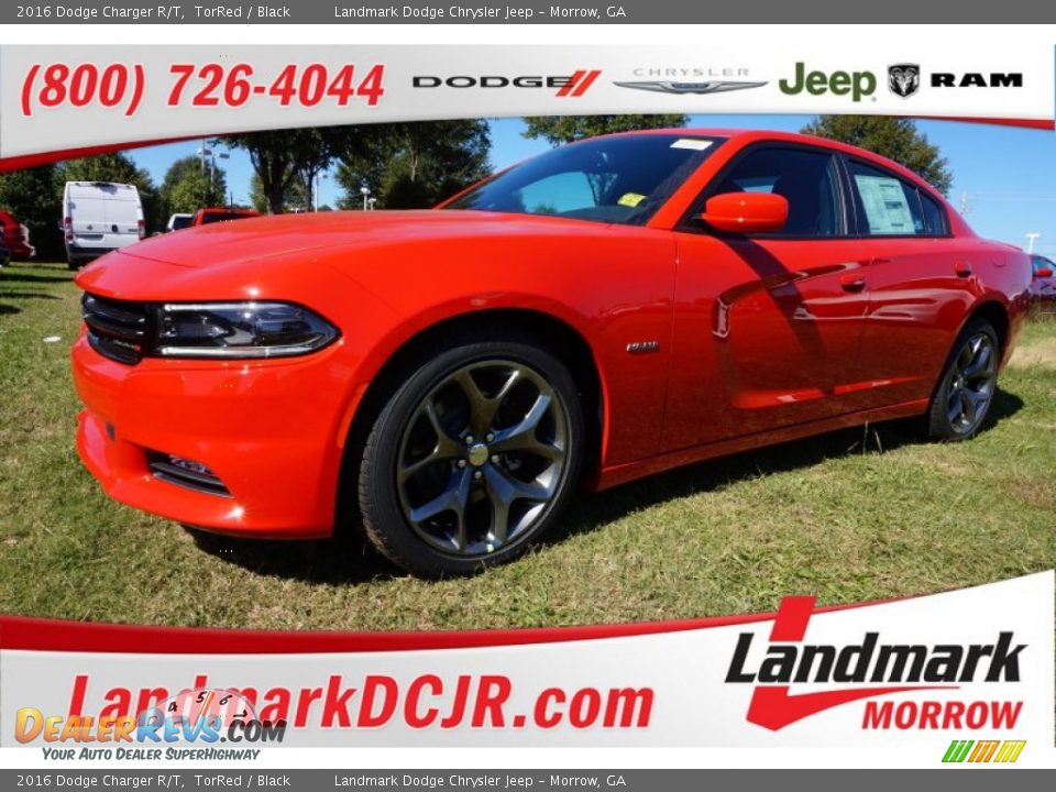 2016 Dodge Charger R/T TorRed / Black Photo #1