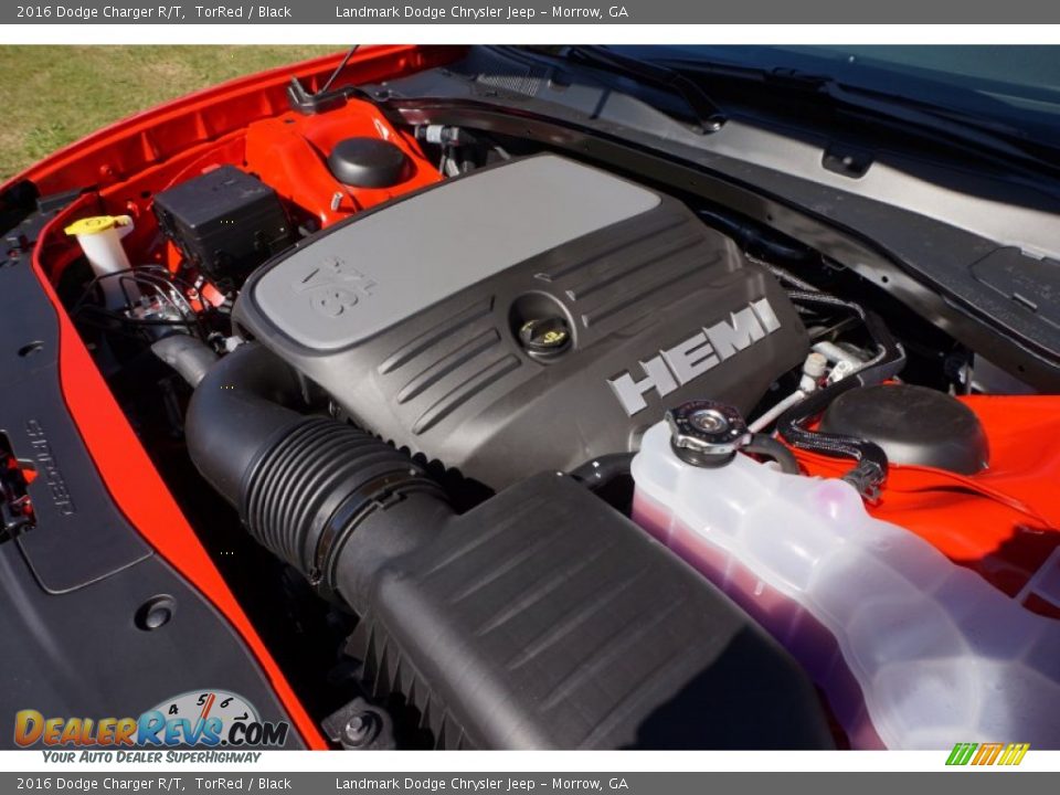 2016 Dodge Charger R/T 5.7 Liter HEMI MDS OHV 16-Valve VVT V8 Engine Photo #8