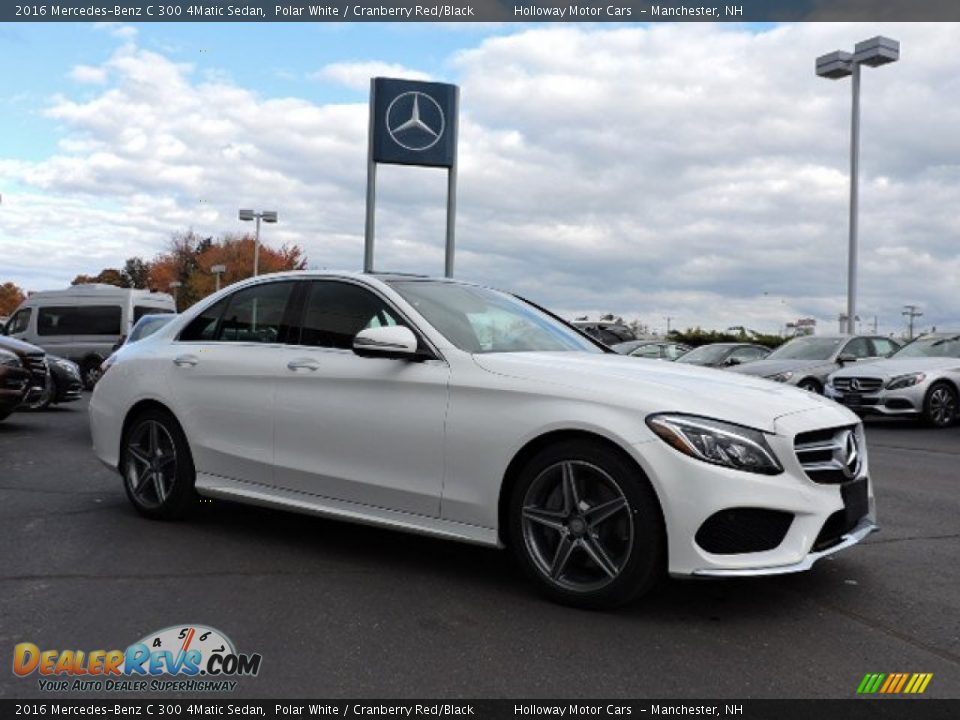 Front 3/4 View of 2016 Mercedes-Benz C 300 4Matic Sedan Photo #3
