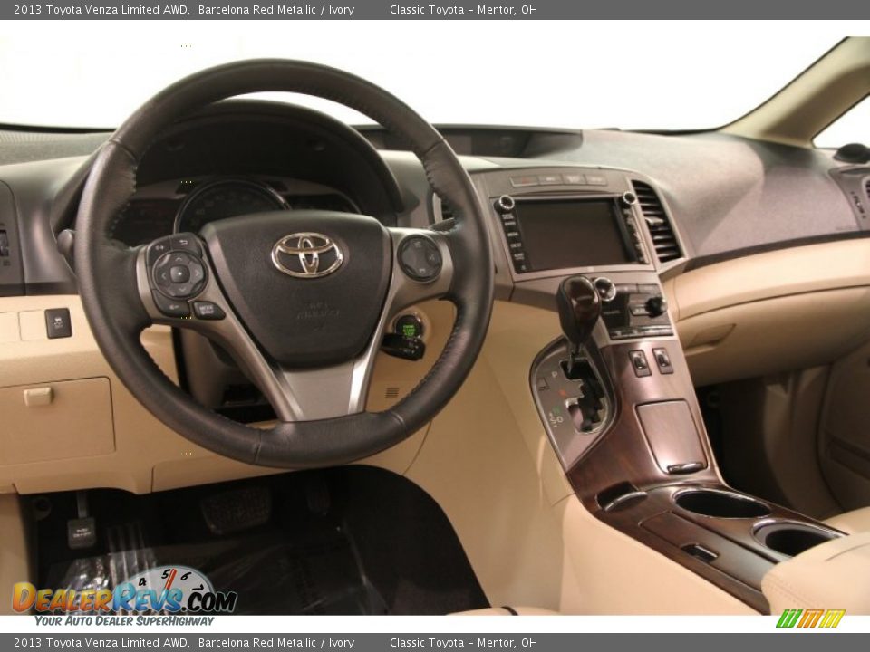 Dashboard of 2013 Toyota Venza Limited AWD Photo #7