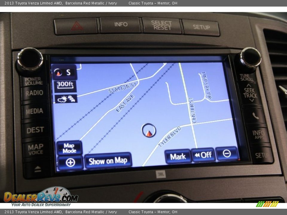 Navigation of 2013 Toyota Venza Limited AWD Photo #11
