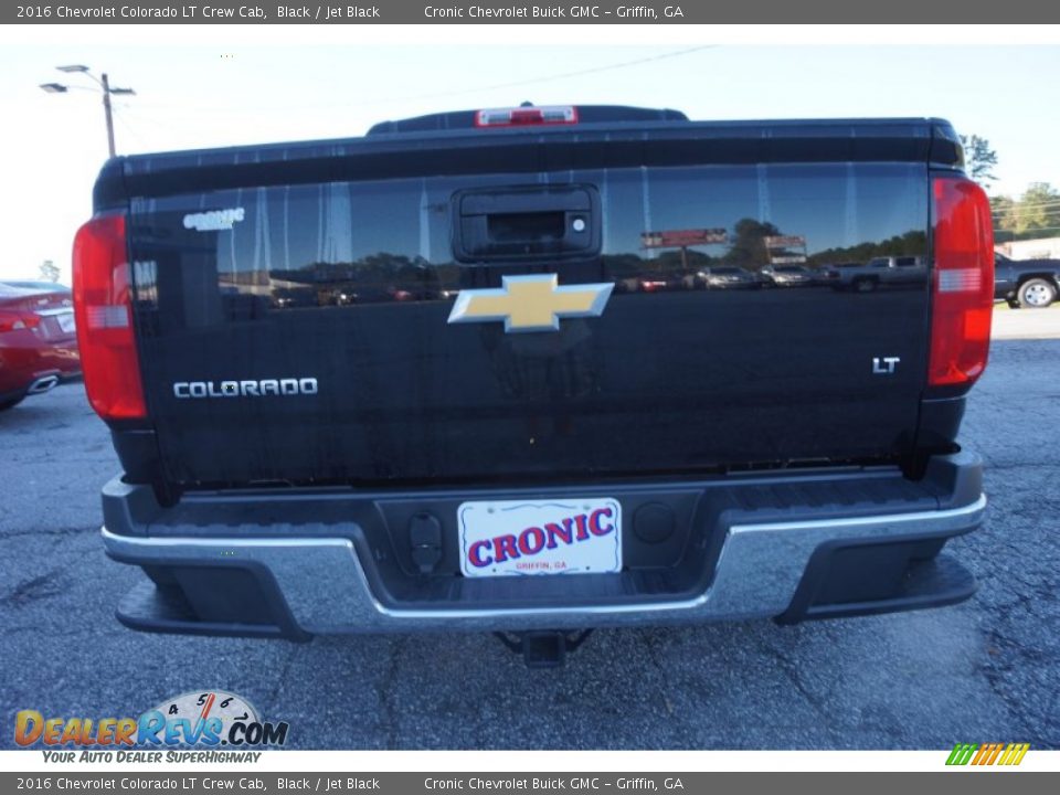 2016 Chevrolet Colorado LT Crew Cab Black / Jet Black Photo #6