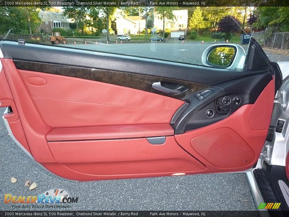 Door Panel of 2003 Mercedes-Benz SL 500 Roadster Photo #13