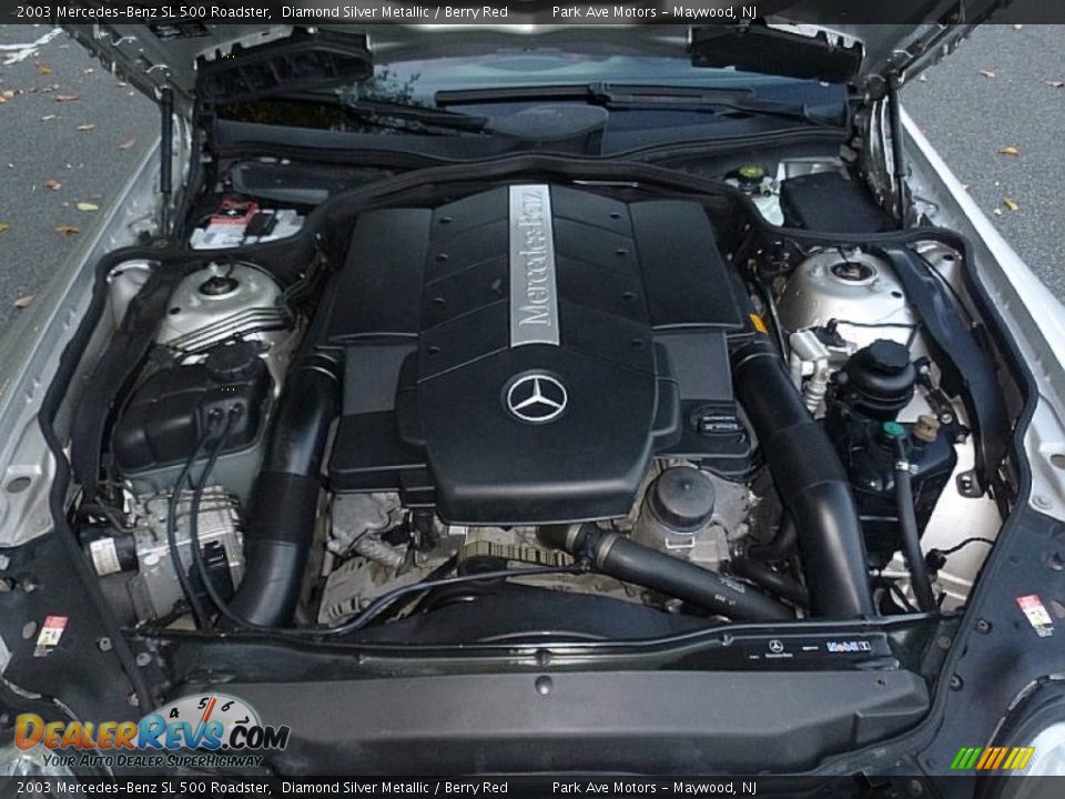 2003 Mercedes-Benz SL 500 Roadster 5.0 Liter SOHC 24-Valve V8 Engine Photo #30