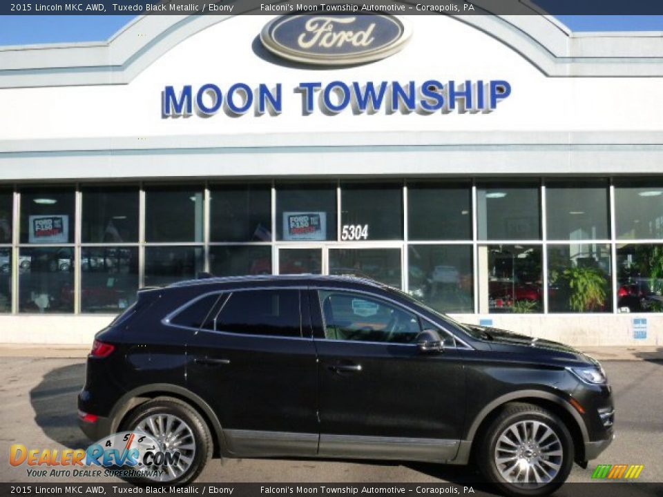 2015 Lincoln MKC AWD Tuxedo Black Metallic / Ebony Photo #1
