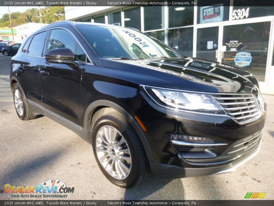 2015 Lincoln MKC AWD Tuxedo Black Metallic / Ebony Photo #2