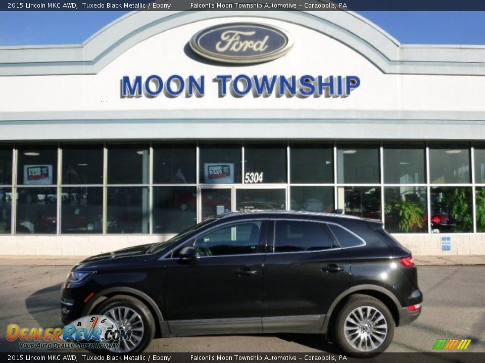 2015 Lincoln MKC AWD Tuxedo Black Metallic / Ebony Photo #6