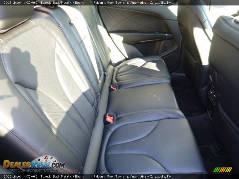 Rear Seat of 2015 Lincoln MKC AWD Photo #12