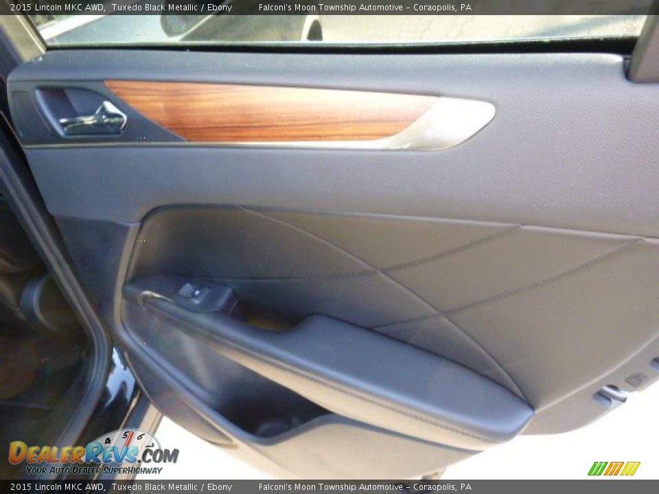 2015 Lincoln MKC AWD Tuxedo Black Metallic / Ebony Photo #13