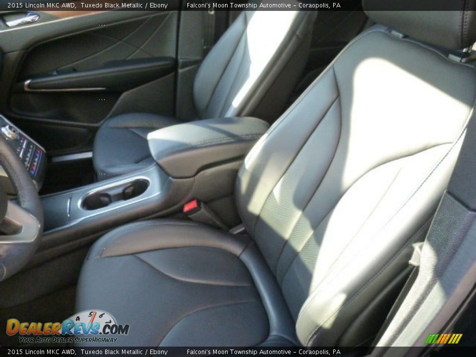 2015 Lincoln MKC AWD Tuxedo Black Metallic / Ebony Photo #14