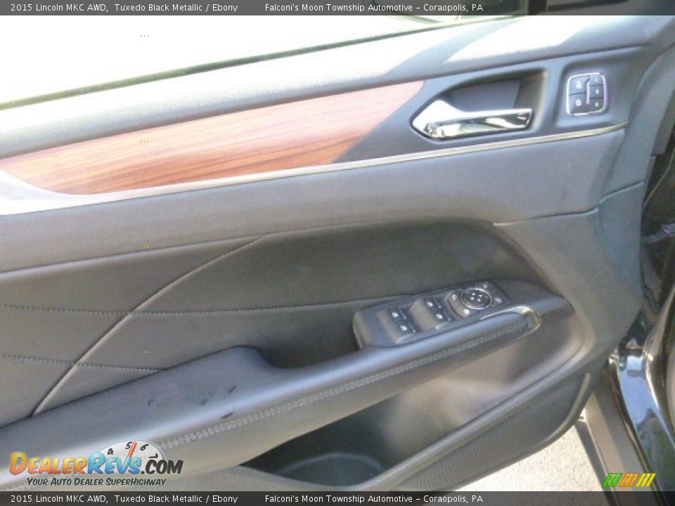 2015 Lincoln MKC AWD Tuxedo Black Metallic / Ebony Photo #17