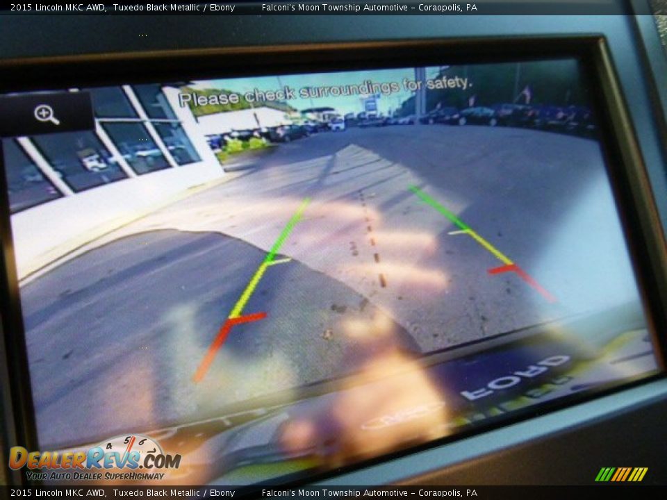 2015 Lincoln MKC AWD Tuxedo Black Metallic / Ebony Photo #24