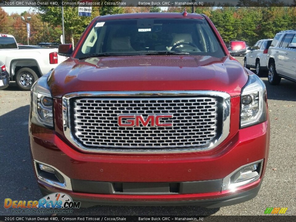 2016 GMC Yukon Denali 4WD Crimson Red Tintcoat / Cocoa/Shale Photo #2