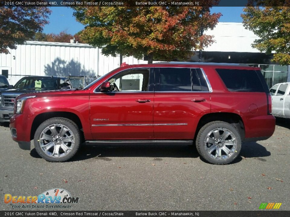 Crimson Red Tintcoat 2016 GMC Yukon Denali 4WD Photo #3
