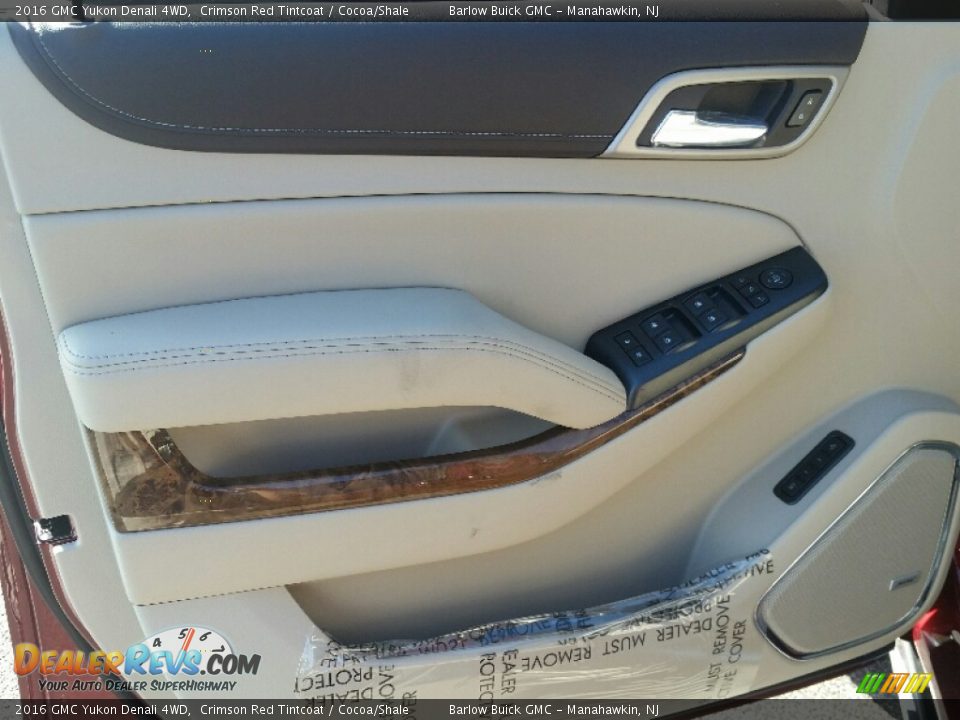 2016 GMC Yukon Denali 4WD Crimson Red Tintcoat / Cocoa/Shale Photo #6