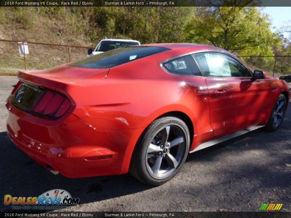 2016 Ford Mustang V6 Coupe Race Red / Ebony Photo #2