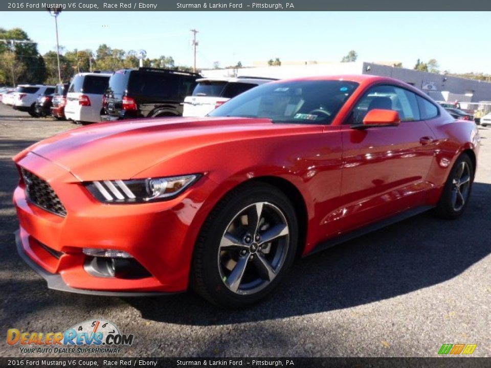 2016 Ford Mustang V6 Coupe Race Red / Ebony Photo #4